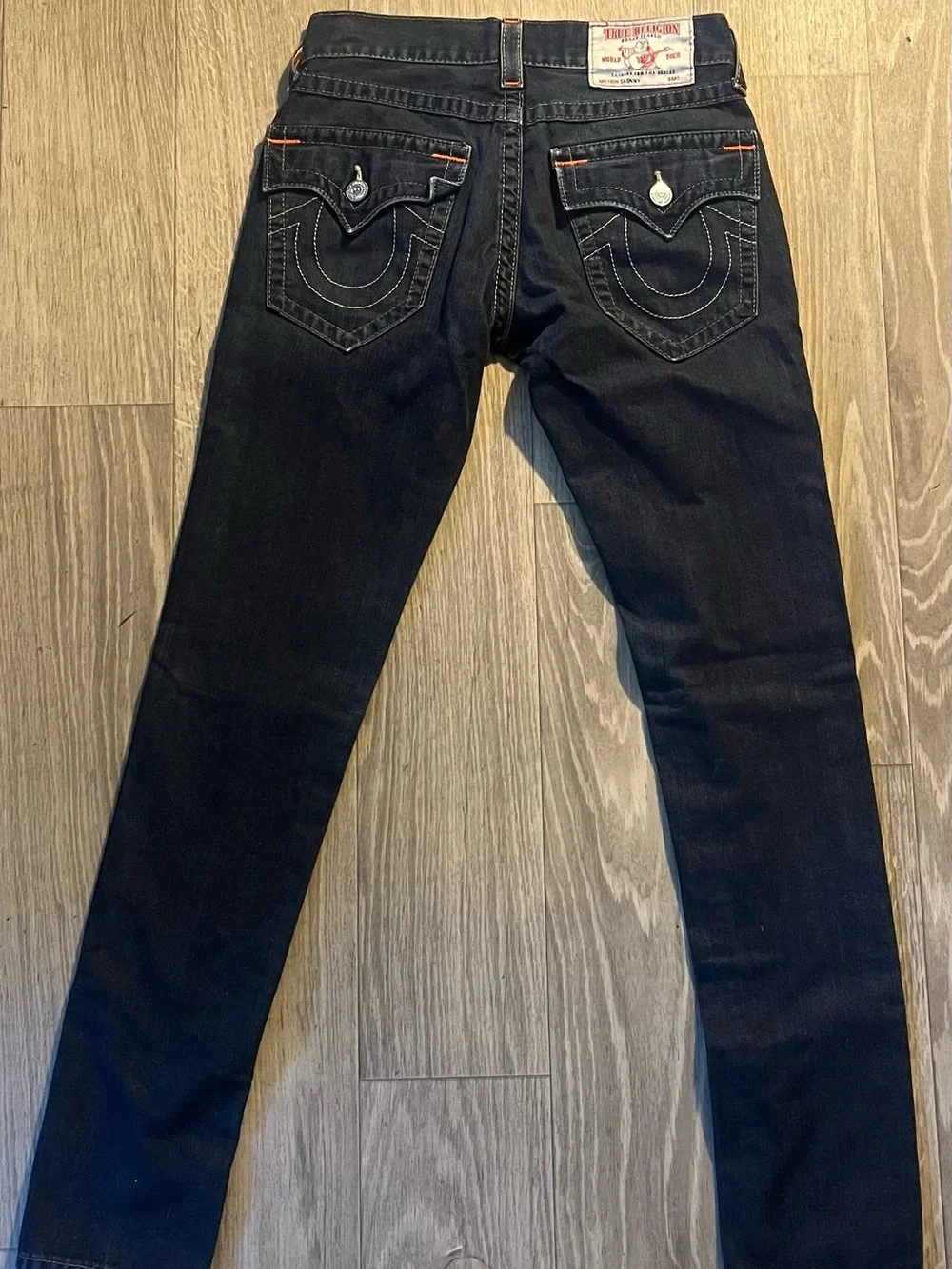 True Religion  Dark Blue Men's Skinny Jeans